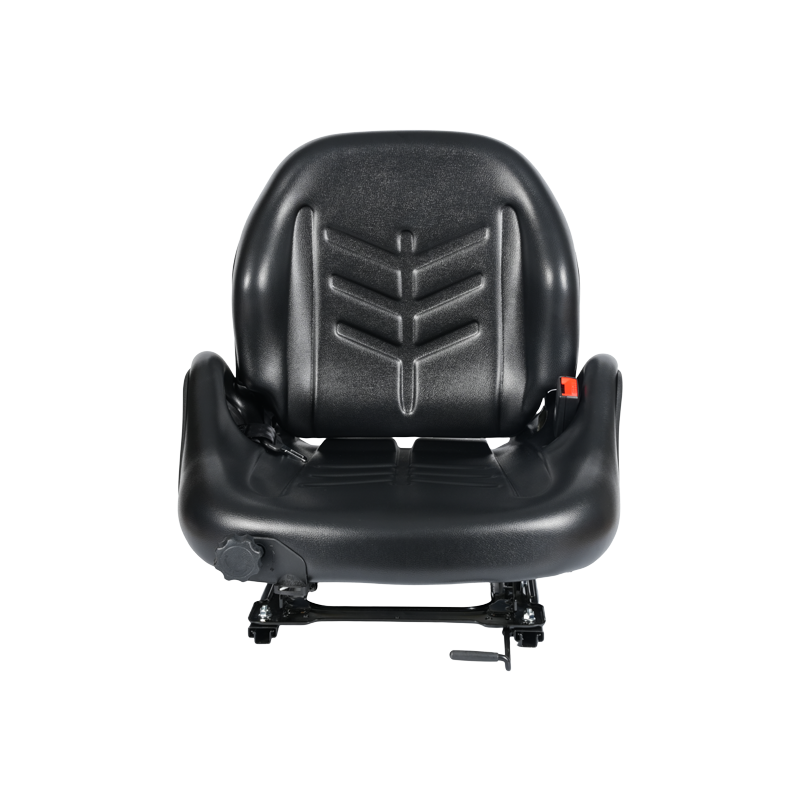 BF5-3 EN13490 IT1+IT2 เบาะนั่งแบบกันสะเทือนพร้อมเข็มขัดนิรภัยและสวิตช์ OPS | การออกแบบตัวดำเนินการแบบกว้าง ใช้ได้กับรถ Hangcha, Nissan, TCM, Mitsubishi Forklifts