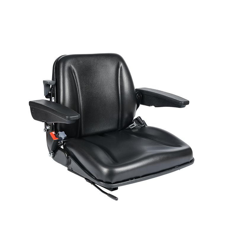 BF8-4 ที่นั่งเกษตรแบบพับได้แบบทนทานสำหรับรถยกเพื่อการเกษตรพร้อมการปรับน้ำหนัก 