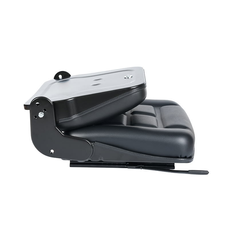 ที่นั่งอุตสาหกรรมแบบพับได้ BF1-2 สำหรับรถบรรทุกแพลตฟอร์มที่มีการออกแบบพับไปข้างหน้า 95° อย่างประหยัดพื้นที่