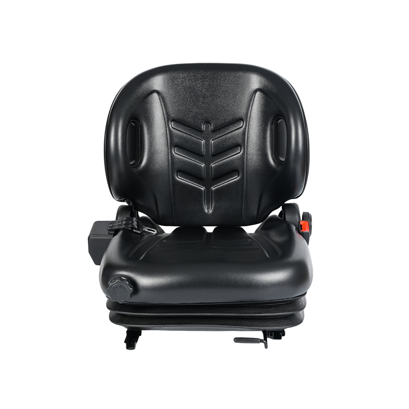 ที่นั่งระบบกันสะเทือนแบบกลไก BF2-3 สำหรับรถบรรทุกแพลตฟอร์มที่มีระยะชัก 40 มม. และการติดตั้งแบบสากล