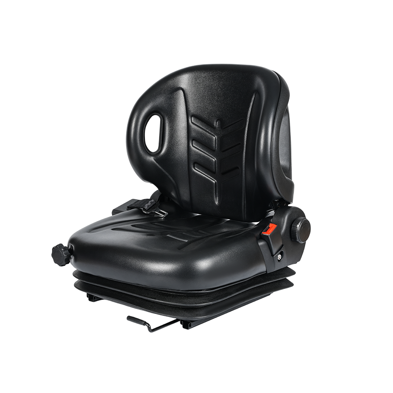 ที่นั่งระบบกันสะเทือนแบบกลไก BF2-3 สำหรับรถบรรทุกแพลตฟอร์มที่มีระยะชัก 40 มม. และการติดตั้งแบบสากล