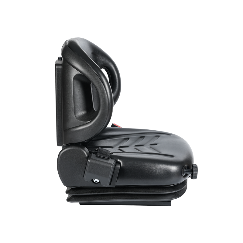 ที่นั่งระบบกันสะเทือนแบบกลไก BF2-3 สำหรับรถบรรทุกแพลตฟอร์มที่มีระยะชัก 40 มม. และการติดตั้งแบบสากล